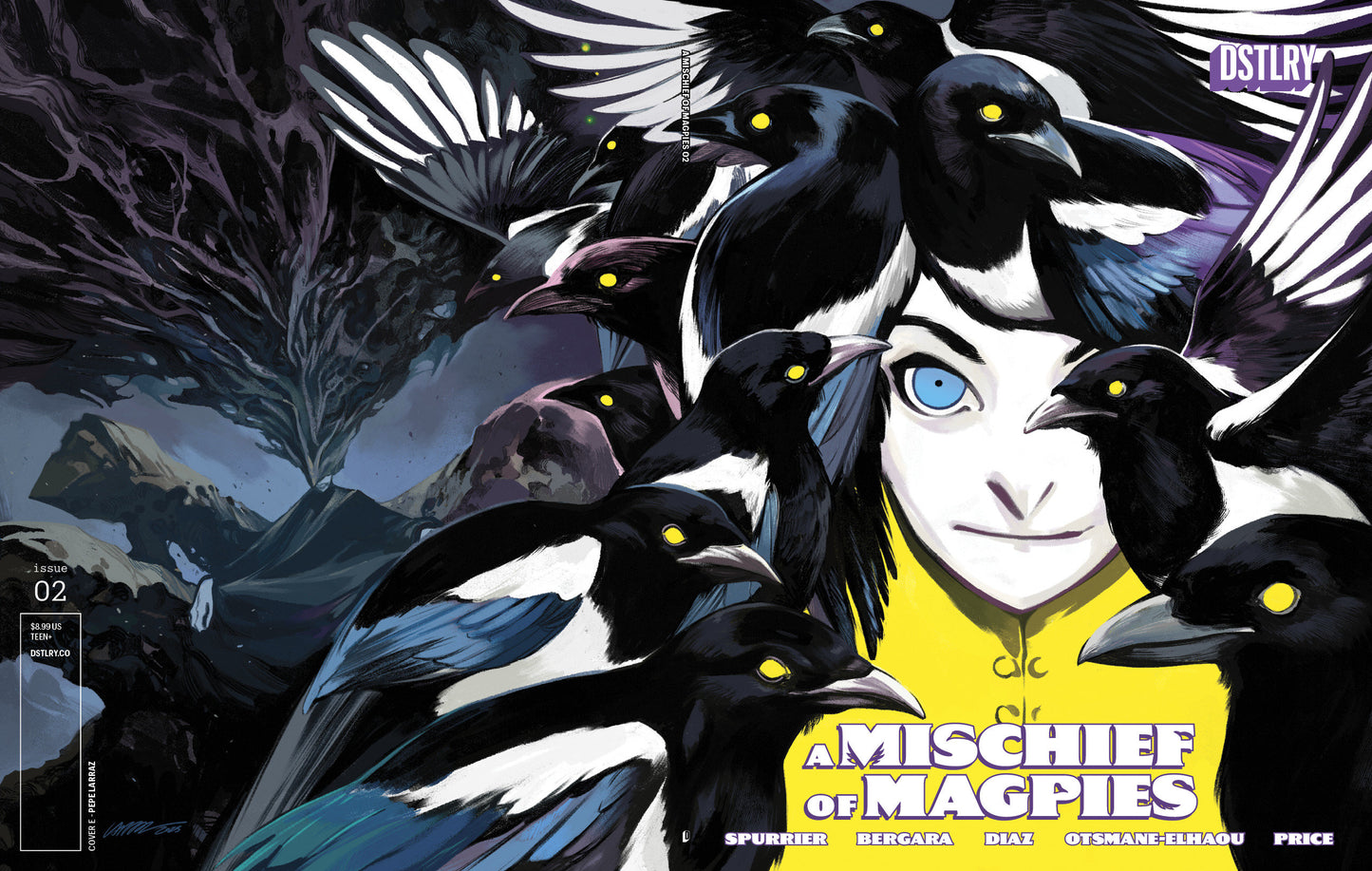 A MISCHIEF OF MAGPIES #2 CVR E PEPE LARRAZ VAR