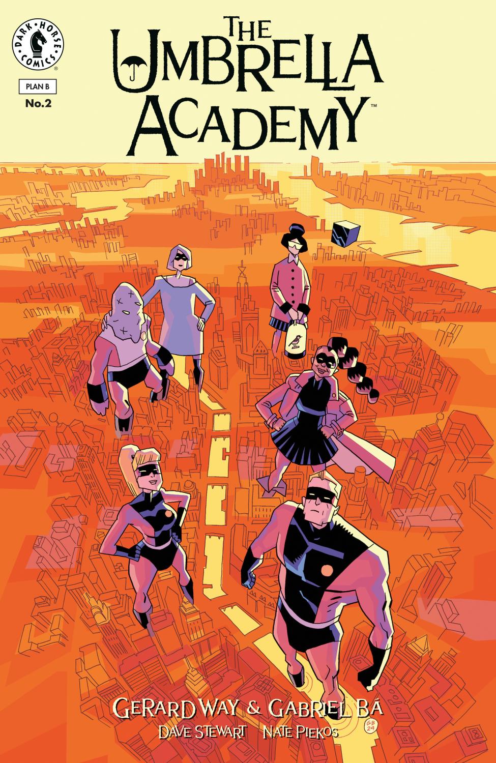 THE UMBRELLA ACADEMY PLAN B #2 CVR A GABRIEL B