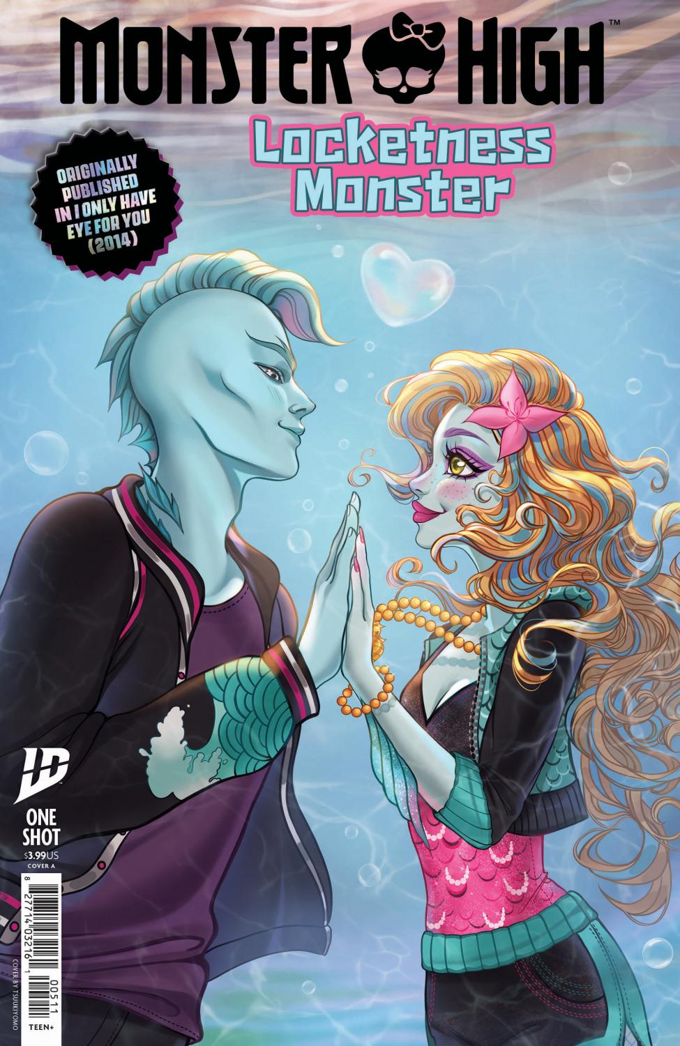 MONSTER HIGH LOCKETNESS MONSTER COVER A TSUUKIYOMO CVR A