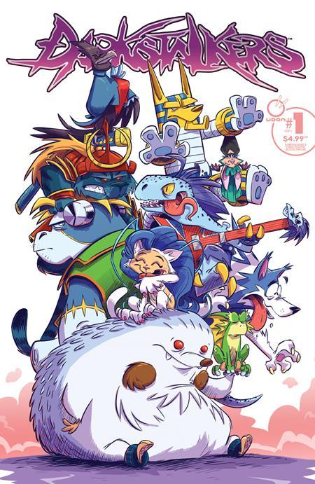 DARKSTALKERS X STREET FIGHTER BLOOD THRONE #1 ONE SHOT CVR C DAX GORDINE VAR Previously FOC'd on 4/28/2025