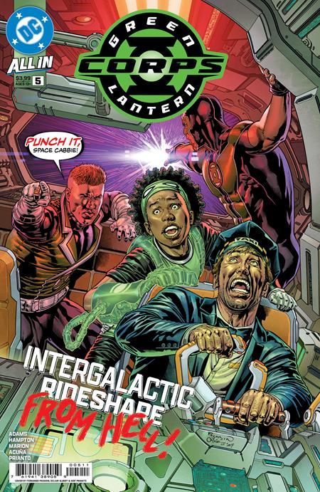 GREEN LANTERN CORPS #5 CVR A FERNANDO PASARIN AND OCLAIR ALBERT