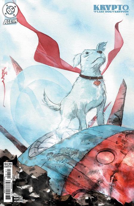 KRYPTO THE LAST DOG OF KRYPTON #1 CVR B DUSTIN NGUYEN CARD STOCK VAR OF 5