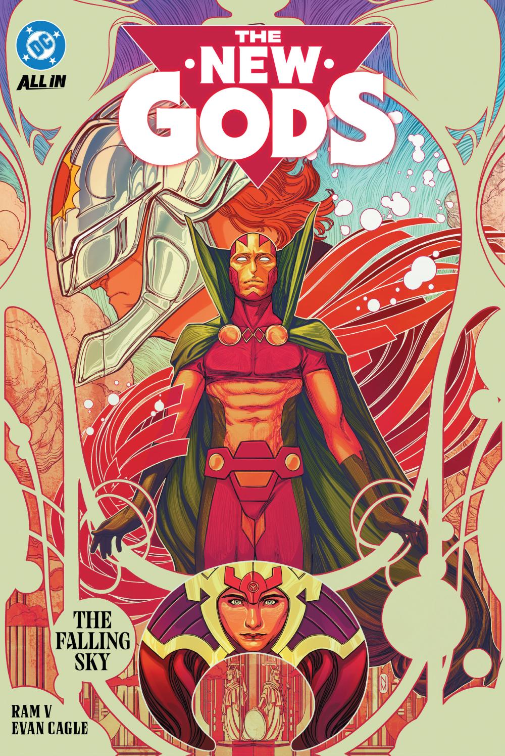 THE NEW GODS VOL 1 THE FALLING SKY HC