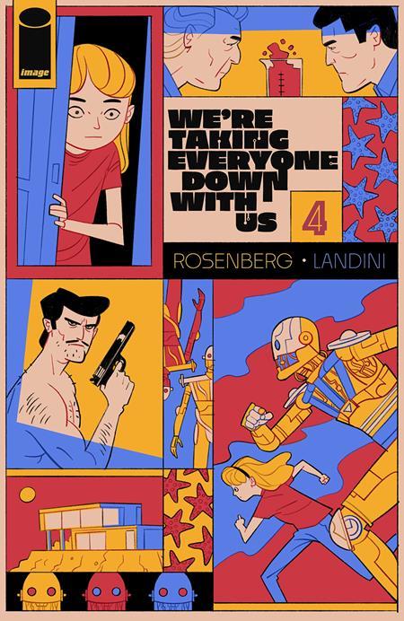 WERE TAKING EVERYONE DOWN WITH US #4 CVR B CHRIS MATTHEWS VAR OF 6