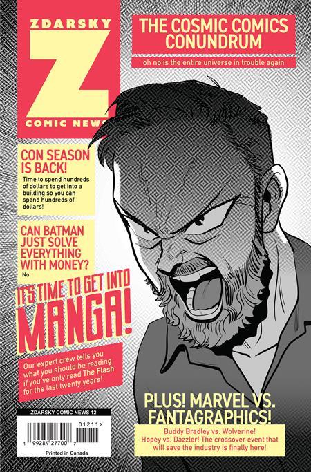 ZDARSKY COMIC NEWS #12 BUNDLE OF 10