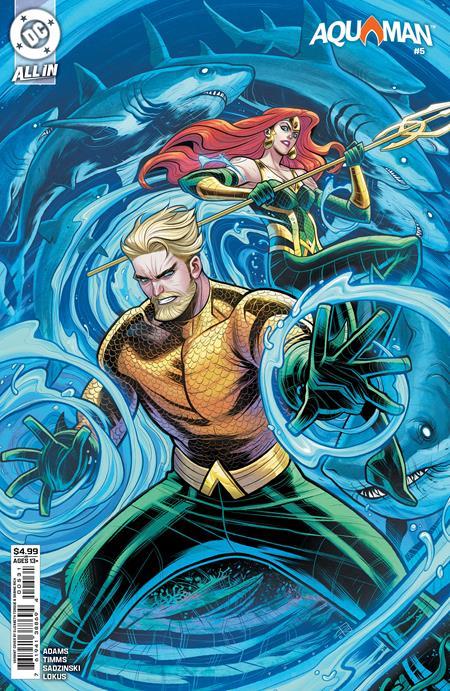 AQUAMAN #5 CVR C ELIZABETH TORQUE CARD STOCK VAR