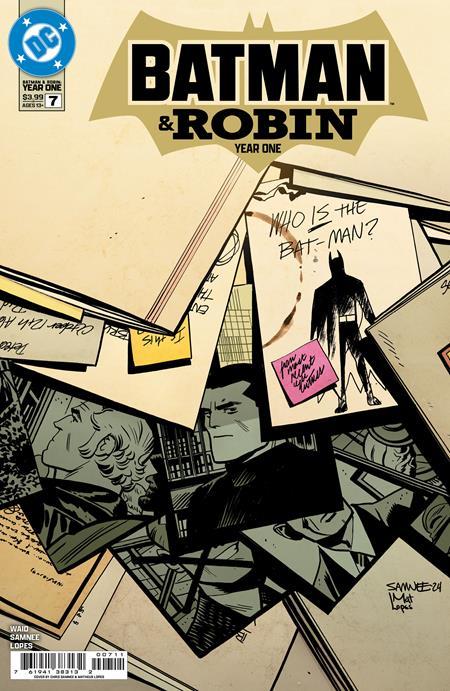 BATMAN AND ROBIN YEAR ONE #7 CVR A CHRIS SAMNEE OF 12