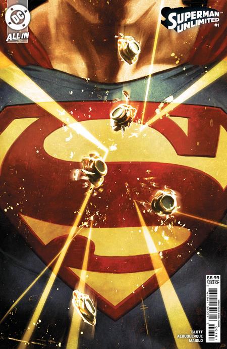 SUPERMAN UNLIMITED #1 CVR E SEBASTIAN FIUMARA CARD STOCK VAR