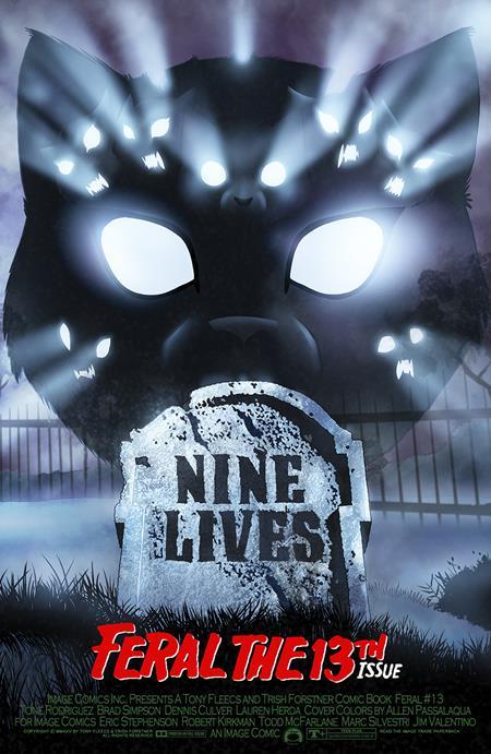 FERAL #13 CVR B TONY FLEECS AND ALLEN PASSALAQUA VAR