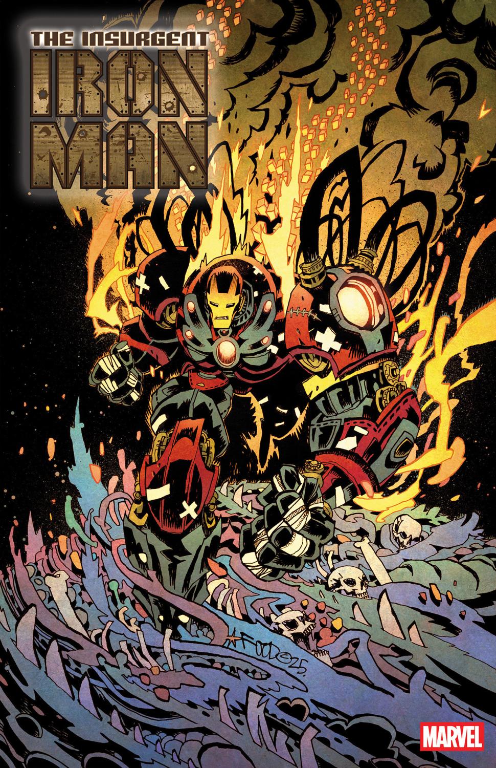 IRON MAN #10 JIM MAHFOOD VAR CVR C