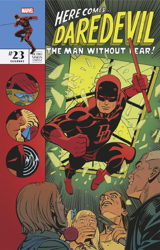 DAREDEVIL #23 LEO ROMERO RETROVISION VAR CVR B