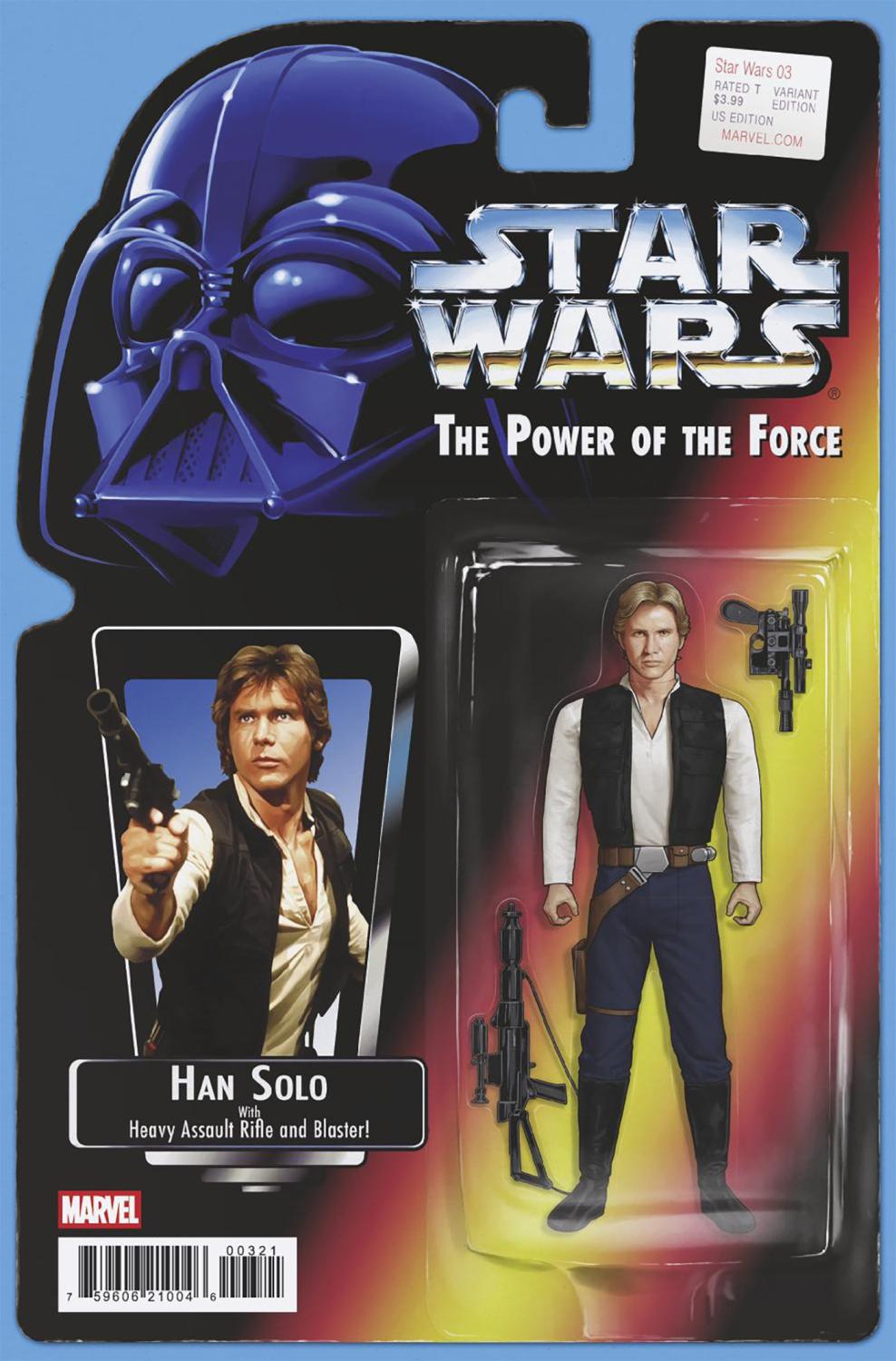 STAR WARS #3 JOHN TYLER CHRISTOPHER ACTION FIGURE VAR CVR B