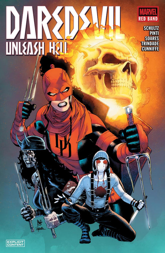 DAREDEVIL UNLEASH HELL - RED BAND TP VOL 01