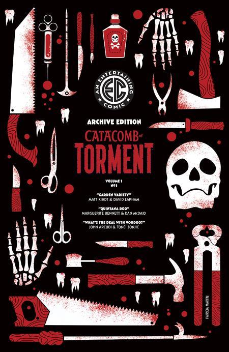 EC CATACOMB OF TORMENT #1 CVR G INC 1:50 PATRICIA MARTIN EC ARCHIVE EDITION VAR