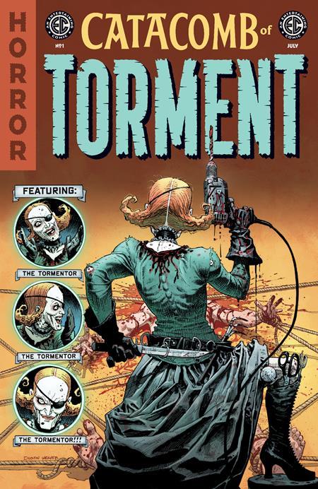 EC CATACOMB OF TORMENT #1 CVR H INC 1:100 DUSTIN WEAVER HORROR HOST VAR