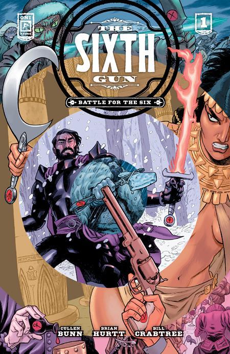 SIXTH GUN BATTLE FOR THE SIX #1 CVR A BRIAN HURTT (OF 3)
