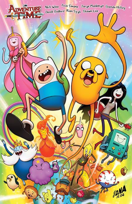 ADVENTURE TIME HC VOL 01 BEST OF BUDS DIRECT MARKET EXCLUSIVE DAVID NAKAYAMA CVR