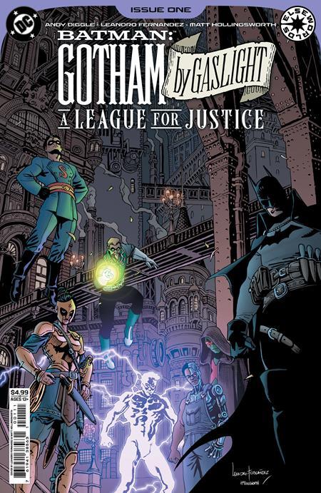 BATMAN GOTHAM BY GASLIGHT A LEAGUE FOR JUSTICE #1 CVR A LEANDRO FERNANDEZ (OF 6)