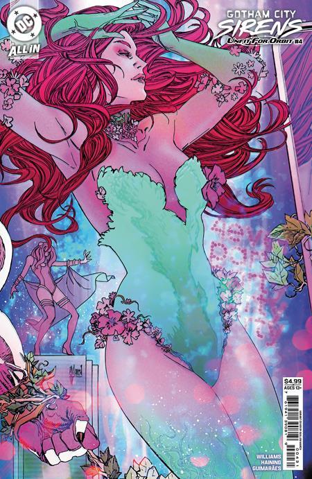 GOTHAM CITY SIRENS UNFIT FOR ORBIT #4 CVR C GUILLEM MARCH CONNECTING CARD STOCK VAR (OF 5)