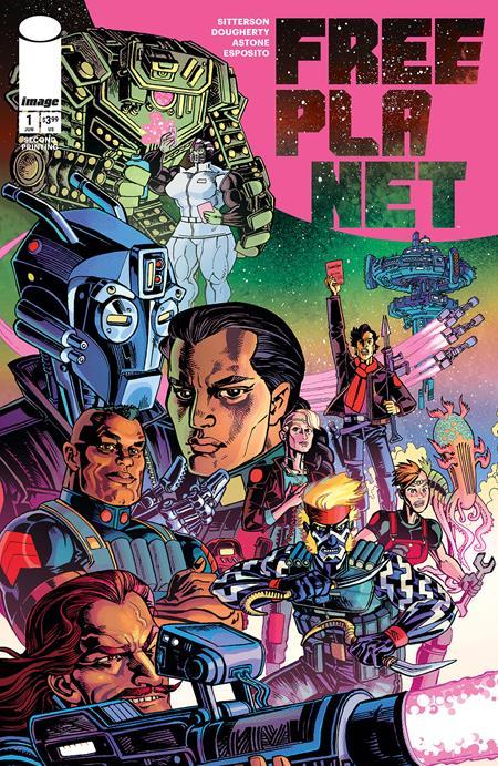 FREE PLANET #1 2ND PTG CVR A