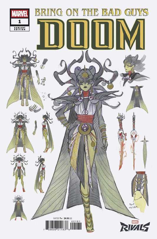 BRING ON THE BAD GUYS DOOM #1 PEACH MOMOKO MARVEL RIVALS VAR CVR H
