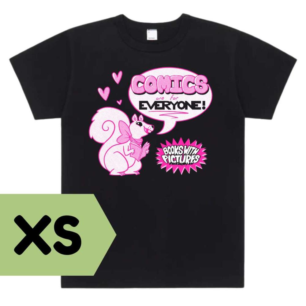 Comics Squirrel T-shirt XS