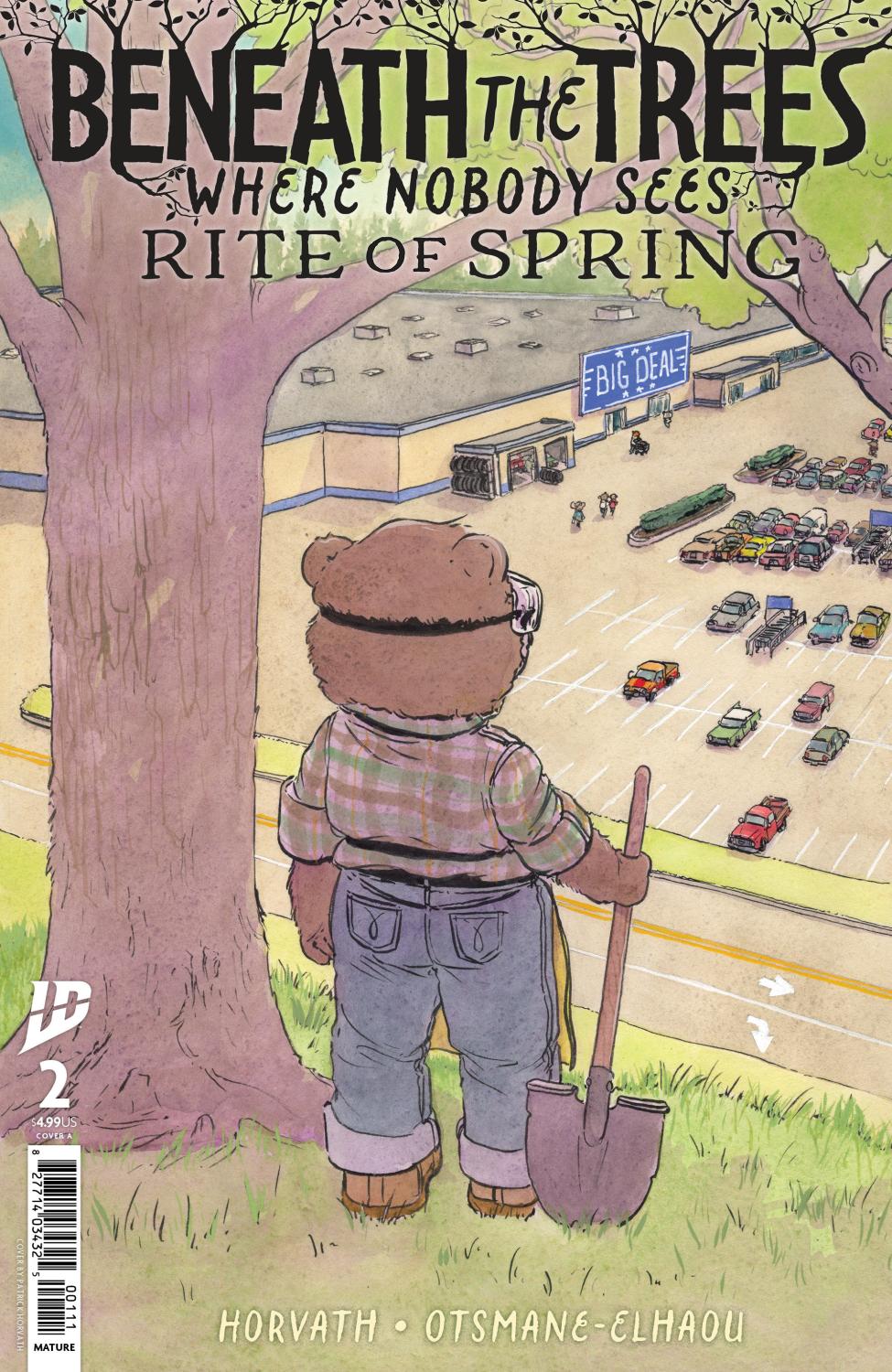 BENEATH THE TREES WHERE NOBODY SEES RITE OF SPRING #2 COVER A HORVATH CVR A