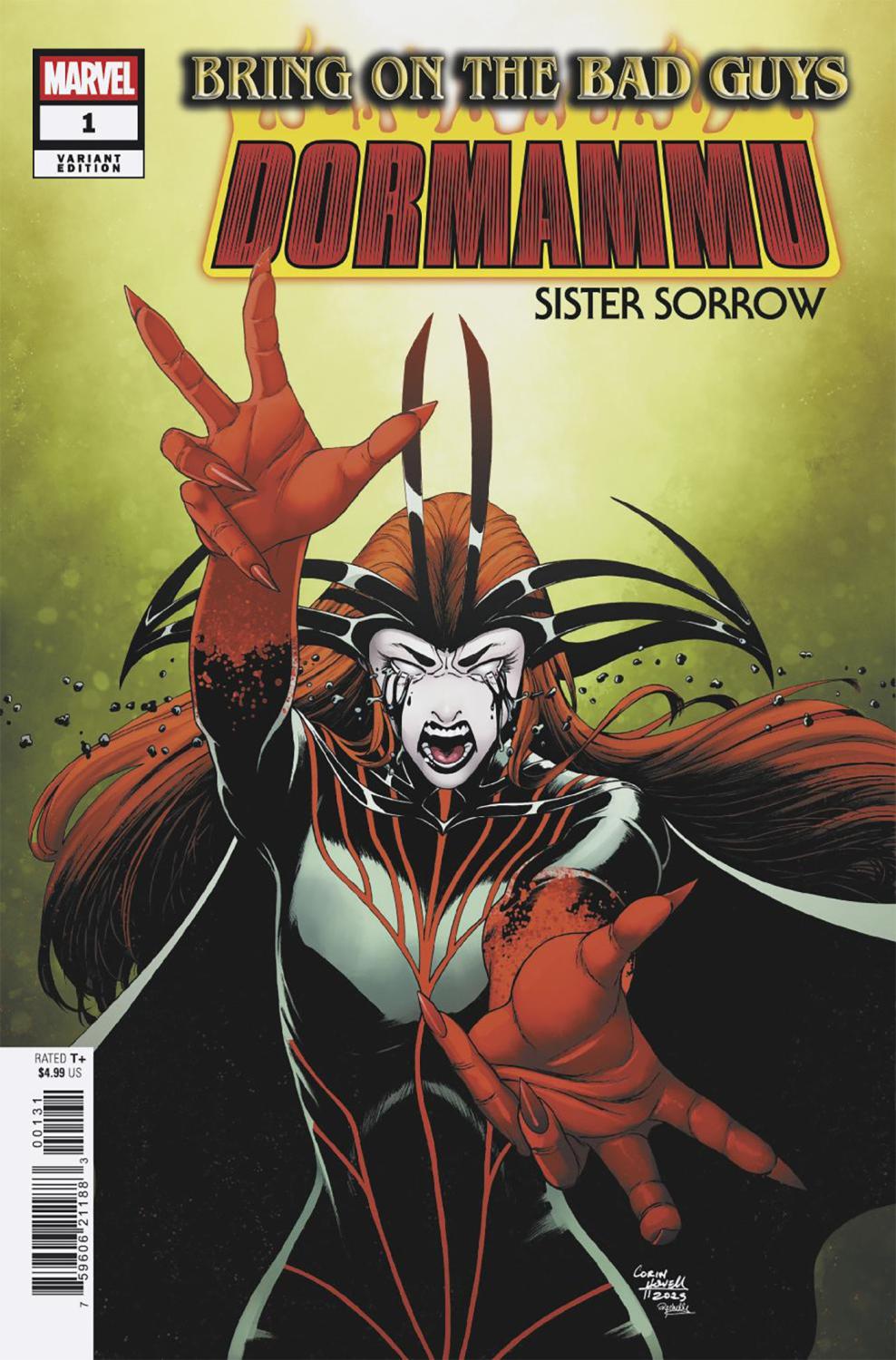 BRING ON THE BAD GUYS DORMAMMU #1 CORIN HOWELL SISTER SORROW VAR CVR C