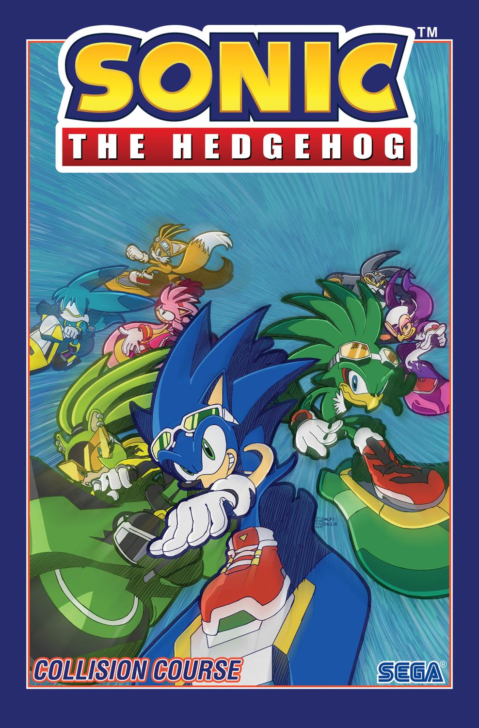 SONIC THE HEDGEHOG VOL 19 COLLISION COURSE TP