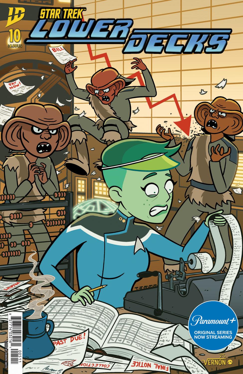 STAR TREK LOWER DECKS #10 COVER A SMITH CVR A