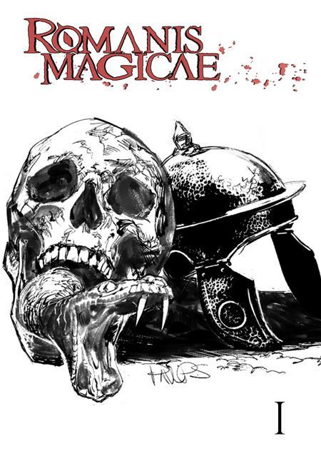 ROMANIS MAGICAE #1 CVR B PAUL PEART SMITH BLACK WHITE AND RED VAR (OF 4)