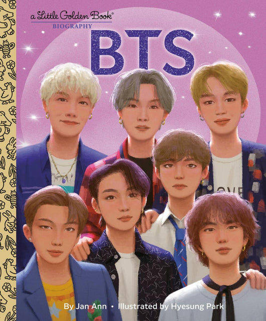 BTS A LITTLE GOLDEN BOOK BIOGRAPHY HC HC