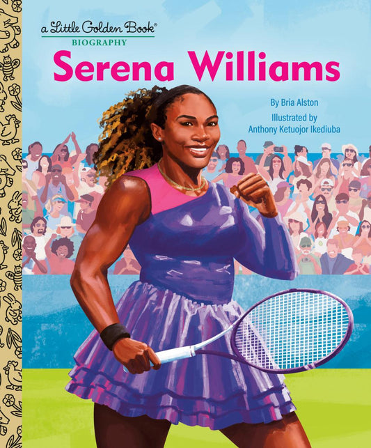 SERENA WILLIAMS A LITTLE GOLDEN BOOK BIOGRAPHY HC HC