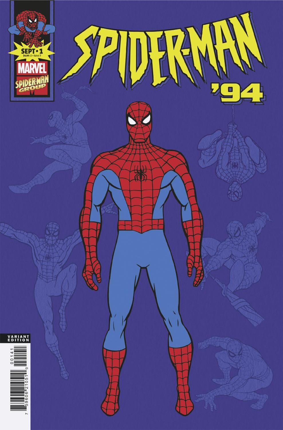 SPIDER-MAN 94 #1 MARVEL ANIMATION VAR CVR D