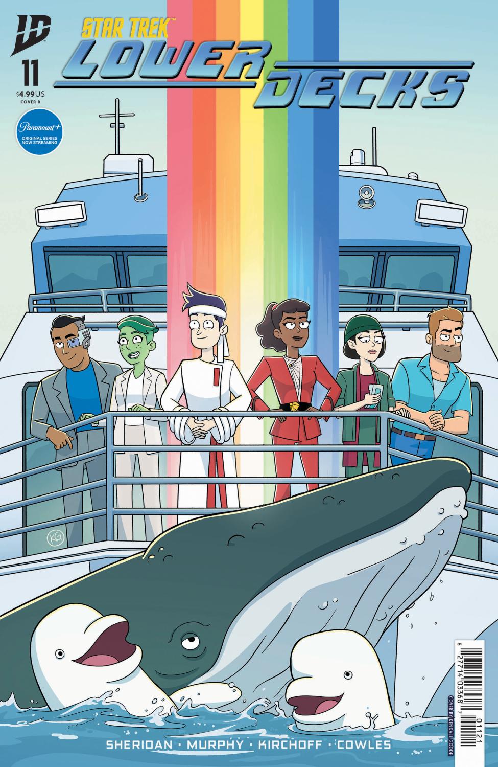 STAR TREK LOWER DECKS #11 VAR B GOODE CVR B