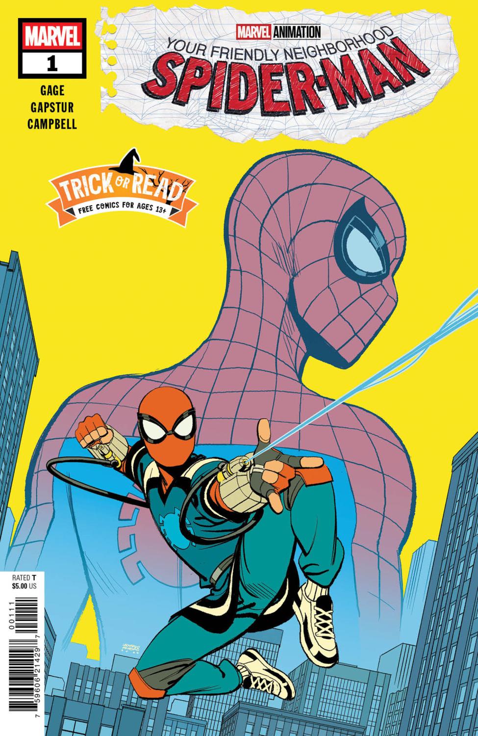 YOUR FRIENDLY NEIGHBORHOOD SPIDER-MAN #1 HALLOWEEN TRICK-OR-READ 2025 BUNDLES OF 20 CVR A