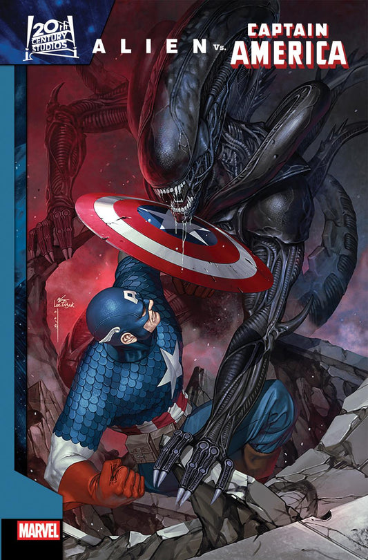 ALIEN VS CAPTAIN AMERICA #1 INHYUK LEE VAR CVR C
