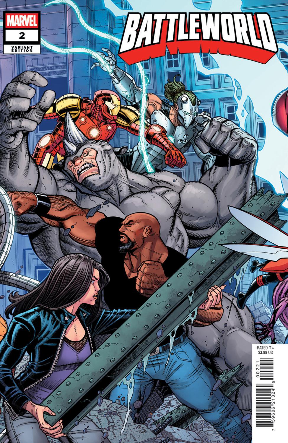 BATTLEWORLD #2 NICK BRADSHAW 5-PART CONNECTING VAR B CVR B