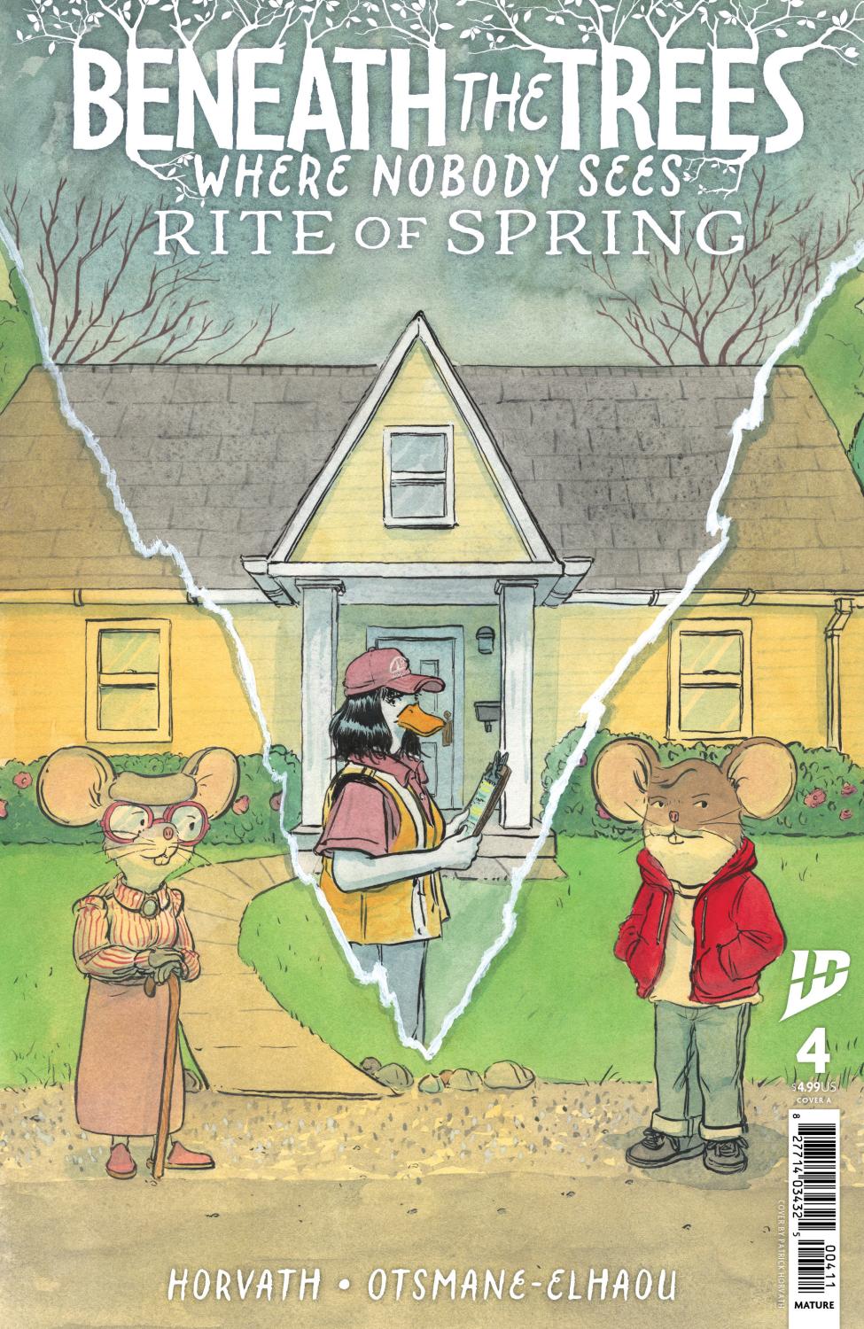 BENEATH THE TREES WHERE NOBODY SEES RITE OF SPRING #4 COVER A HORVATH CVR A