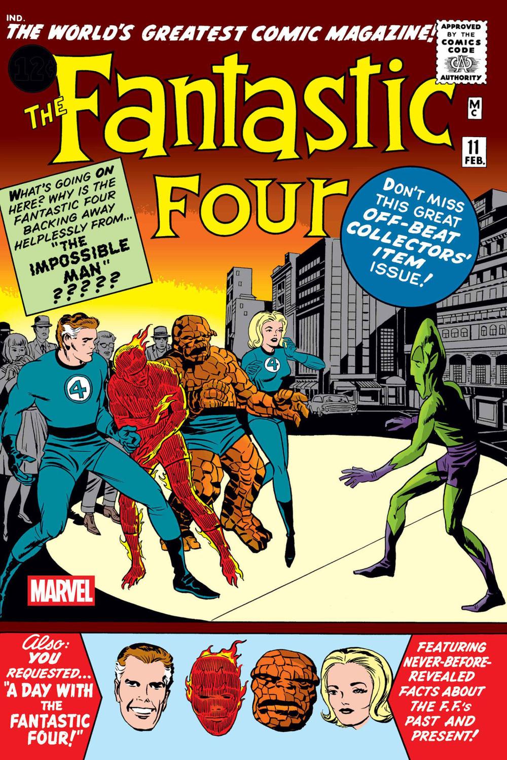 FANTASTIC FOUR #11 FACSIMILE EDITION FOIL VAR CVR B