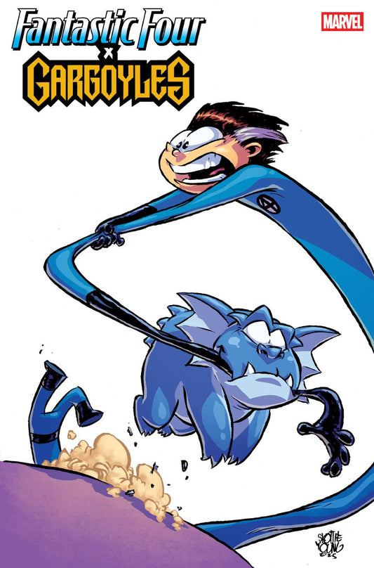 FANTASTIC FOUR GARGOYLES #1 SKOTTIE YOUNG VAR CVR D