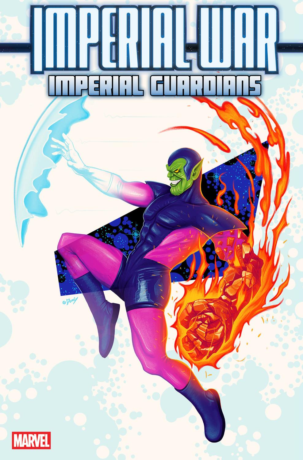 IMPERIAL WAR IMPERIAL GUARDIANS #1 DOALY SUPER-SKRULL VAR CVR B