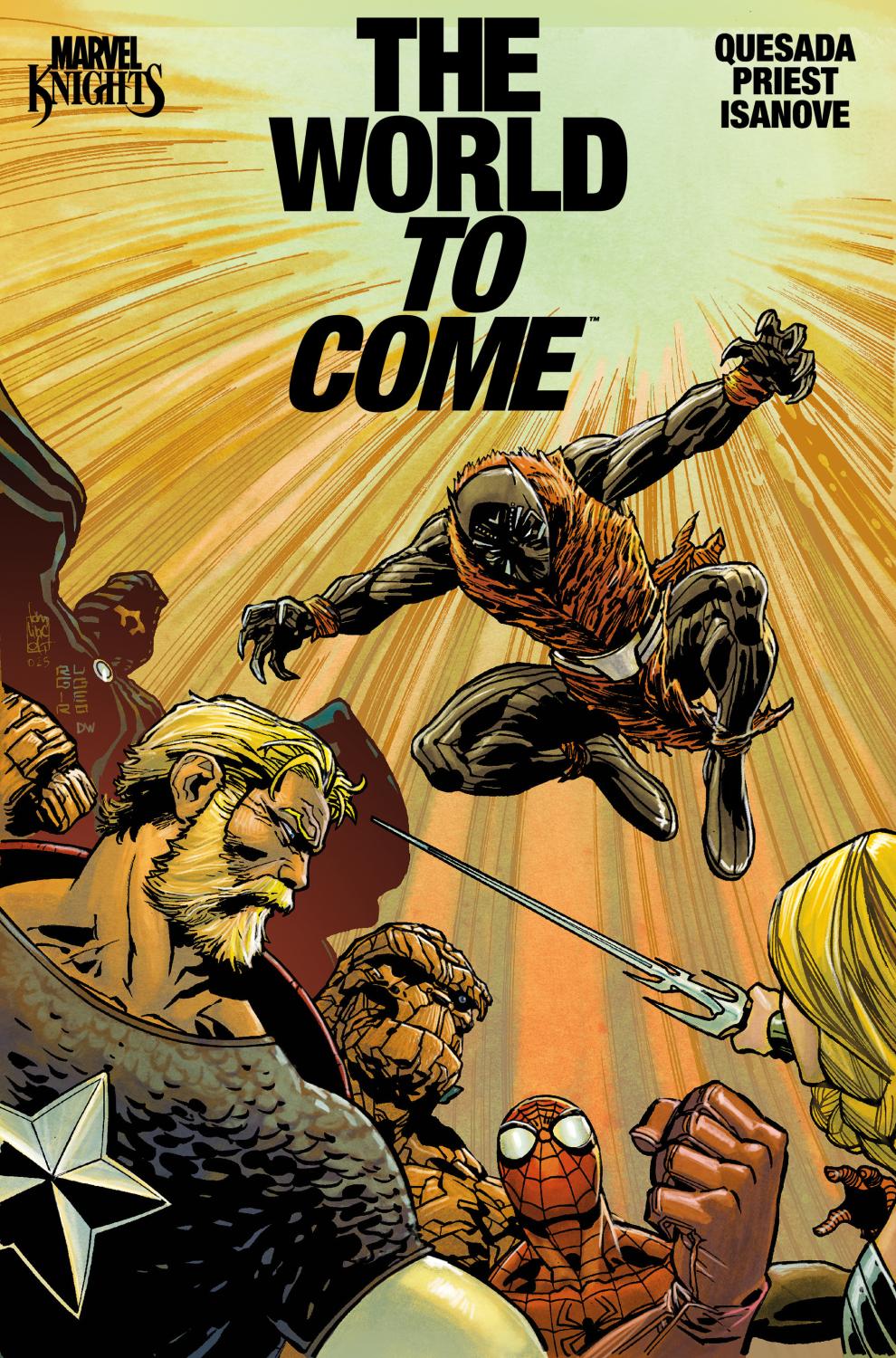 MARVEL KNIGHTS THE WORLD TO COME #5 GIUSEPPE CAMUNCOLI VAR CVR C