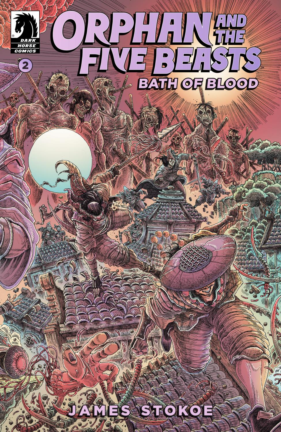 ORPHAN AND THE FIVE BEASTS BATH OF BLOOD #2 CVR A JAMES STOKOE