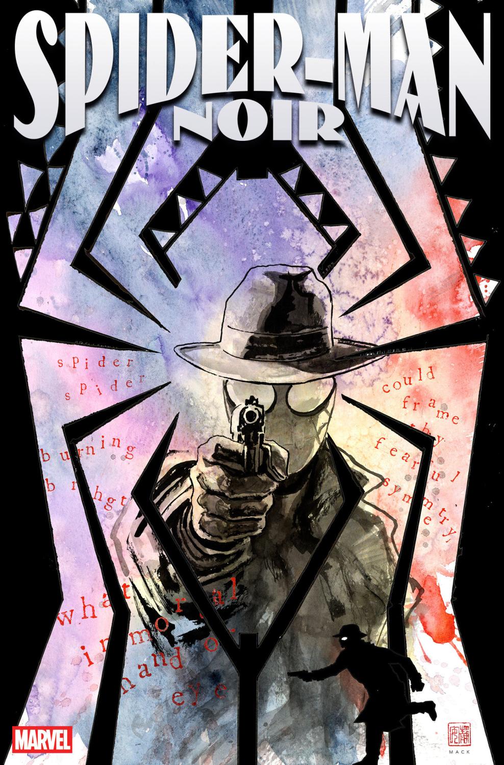 SPIDER-MAN NOIR #1 DAVID MACK VAR CVR B