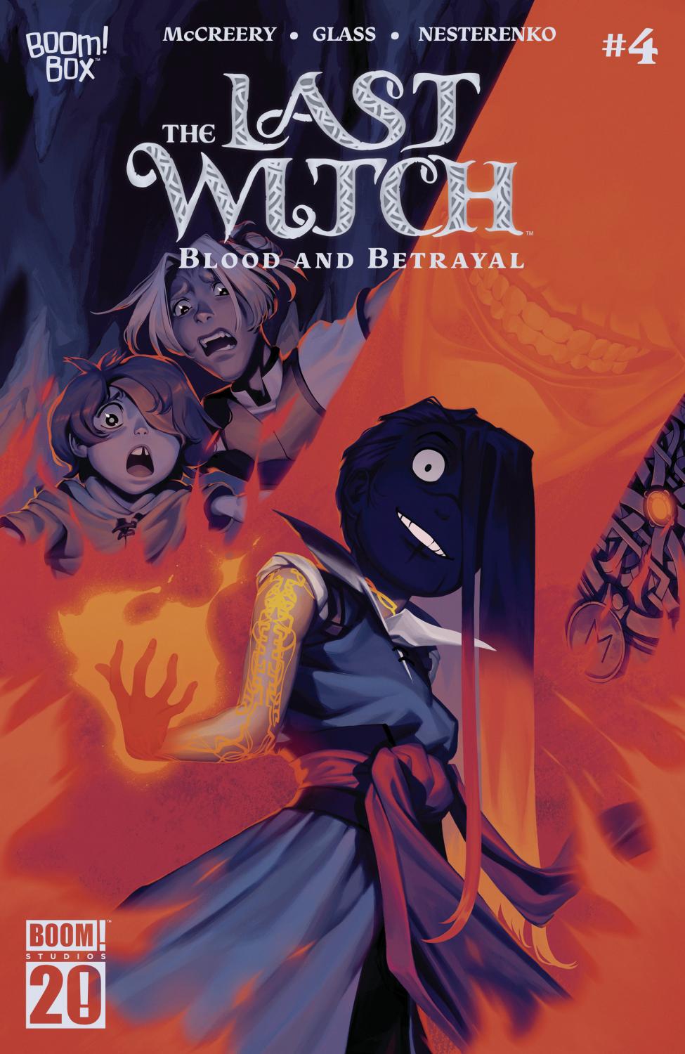 THE LAST WITCH BLOOD AND BETRAYAL #4 A MAIN DRESSED GLASS CVR A