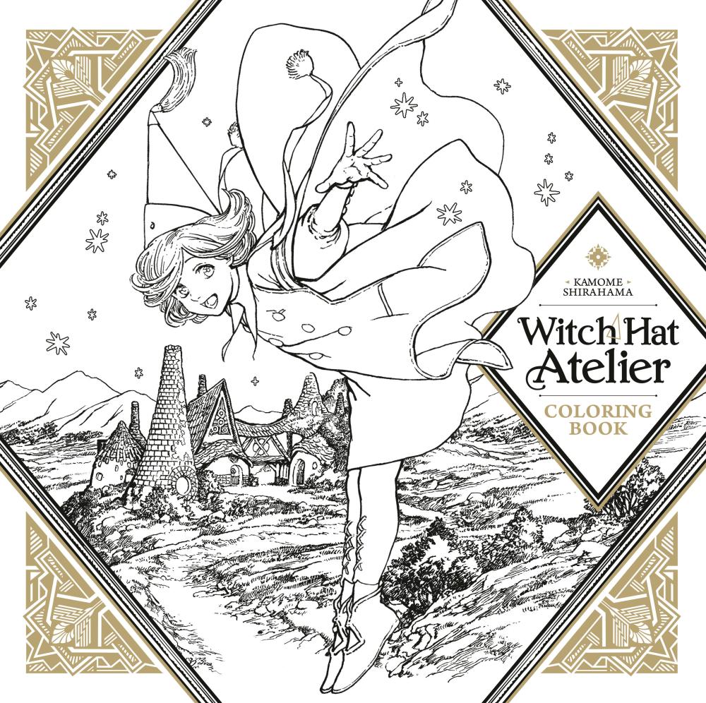 WITCH HAT ATELIER COLORING BOOK