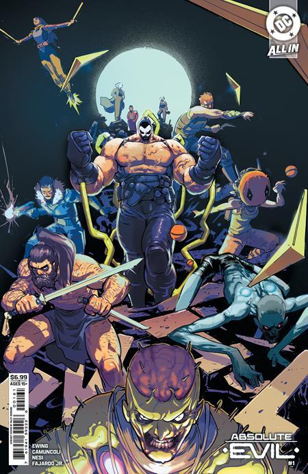 ABSOLUTE EVIL #1 ONE SHOT CVR E RILEY ROSSMO CARD STOCK VAR