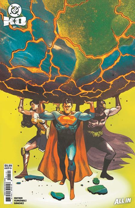 DC K.O. #1 CVR F MIKE DEL MUNDO CARD STOCK VAR (OF 4)