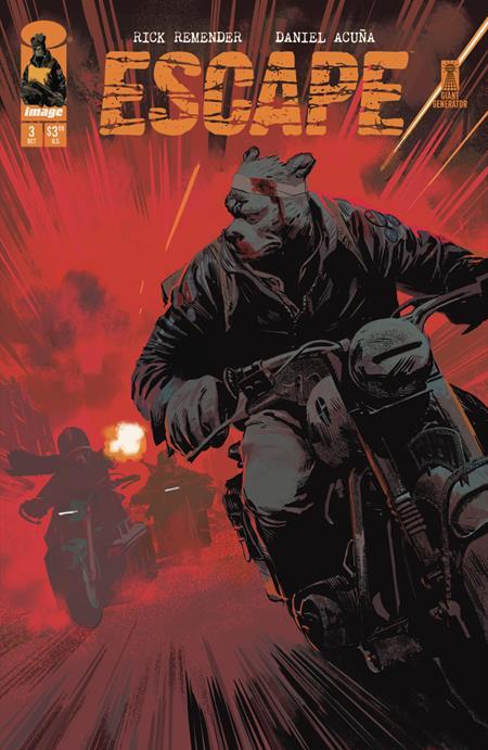 ESCAPE #3 CVR A DANIEL ACUNA